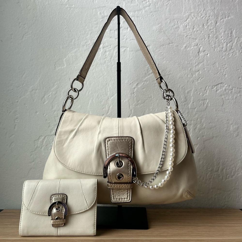 Coach Soho Shoulder Bag with Matching Wallet